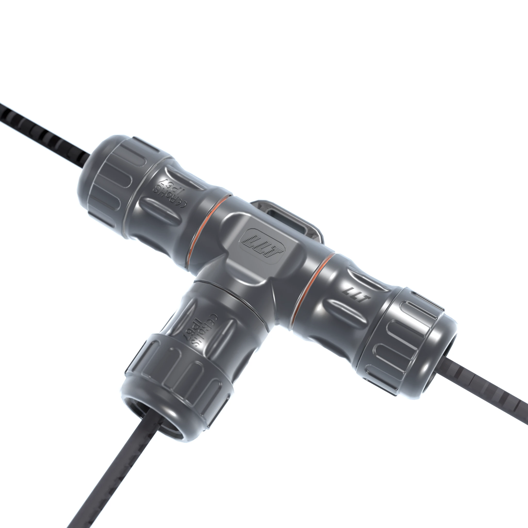 Outdoor waterproof cable connector junction box